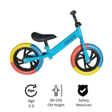 Load image into Gallery viewer, Chaser Wheelies Balance Bike for Kids Balancer Bike for Kids in Blue