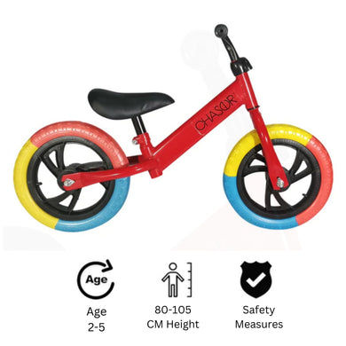 Chaser Wheelies Balance Bike for Kids Balancer Bike for Kids in Red
