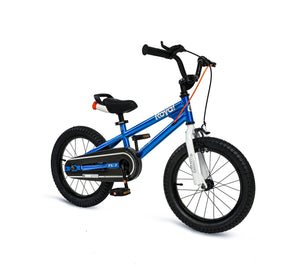 RoyalBaby Freestyle 7.0 Kids Bike 12" for 2-5 Years Old(12B-GP) in Blue