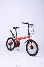 Load image into Gallery viewer, Chaser Enduro Folding Bike 20&quot;(E286) in Black White Red