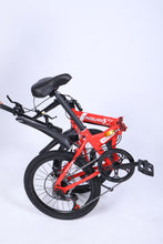 Load image into Gallery viewer, Chaser Enduro Folding Bike 20&quot;(E286) in Black White Red
