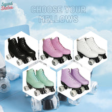 Load image into Gallery viewer, Squad Skates Mellow Roller Skates for Teens Adult with LED Wheels (F-675) EU35/US5 to EU41/US9.5 -Lavender