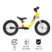 Load image into Gallery viewer, RoyalBaby Knight Balance Bike 12&#39;&#39; Kids Bike (RR-B6A)-Yellow