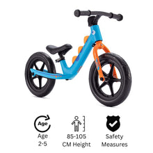 Load image into Gallery viewer, RoyalBaby RAWR Magnesium No Pedal Walking Balance Bike 12&quot; (RB-B5)-Blue