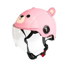 Load image into Gallery viewer, Chaser Kids Huggies Helmet  for Skate Scooter Bike Helmet for Kids Collection (E284) in Bear Pink