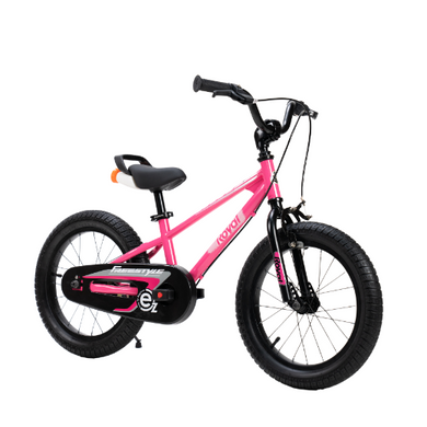 RoyalBaby EZ Freestyle 2 in 1 Balance Bike and Kids Pedal Bike 16'' (16-30)-Pink