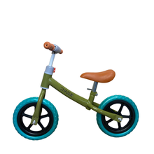 Load image into Gallery viewer, Chaser Racer Balance Bike 12" Curve Frame Balance Bike (EJK-07) in Army Green