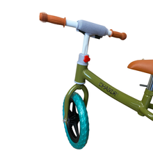 Load image into Gallery viewer, Chaser Racer Balance Bike 12" Curve Frame Balance Bike (EJK-07) in Army Green