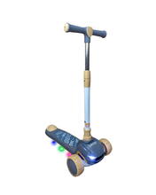 Load image into Gallery viewer, Chaser Little Driver 3-in-1 Kids Scooter with Seat Foldable | LED Light Wheels | Toddler to Big Kid Scooter | Adjustable Handlebar | Ages 1.5-8 Years Old