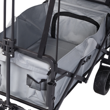 Load image into Gallery viewer, Chaser Breeze Wagon Comfort Stroller Cart  with Cushion for Outdoor Push &amp; Pull Stroller with 4 Big Wheels