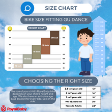 Load image into Gallery viewer, RoyalBaby King 24&#39;&#39; Kids Bike (24-29) -RED