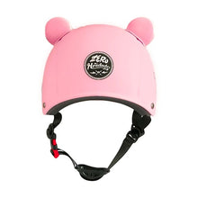Load image into Gallery viewer, Chaser Kids Huggies Helmet  for Skate Scooter Bike Helmet for Kids Collection (E284) in Bear Pink