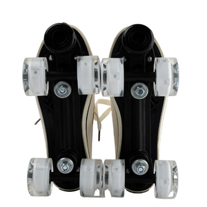 Squad Skates Canvas Sneaker Skates Chucks Roller Skate for Men Women (E033) EU36 to EU43 in White