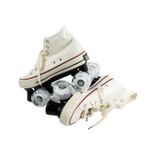 Load image into Gallery viewer, Squad Skates Canvas Sneaker Skates Chucks Roller Skate for Men Women (E033) EU36 to EU43 in White