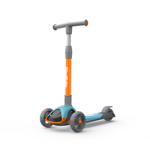RoyalBaby Kids Scooter Toddlers Speed X1 Foldable Scooter(RB-S1)-Blue/Orange