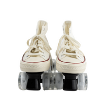 Load image into Gallery viewer, Squad Skates Canvas Sneaker Skates Chucks Roller Skate for Men Women (E033) EU36 to EU43 in White