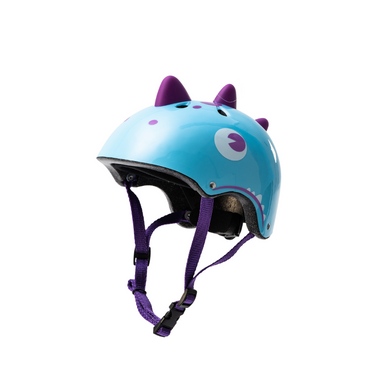 RoyalBaby Rawr Dino Helmet Skate Scooter Bike Helmet for Kids (FUJ-103) -Blue