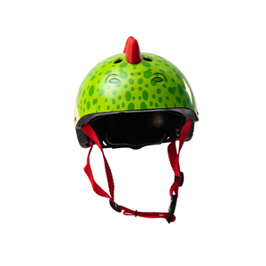 RoyalBaby Rawr Dino Helmet Skate Scooter Bike Helmet for Kids (FUJ-103) -Green