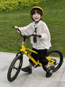 RoyalBaby EZ Freestyle 2 in 1 Balance Bike and Kids Pedal Bike 16'' (16-30)-Yellow