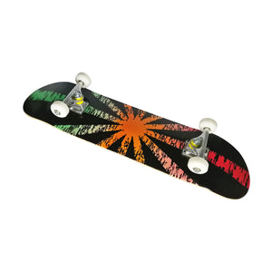 Chaser 31" Wooden Maple Skateboard(6120)-Rastafari