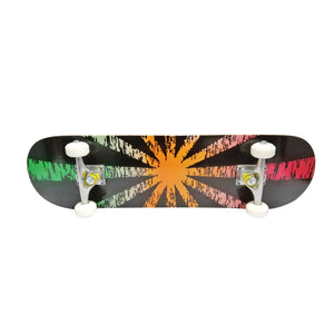 Chaser 31" Wooden Maple Skateboard(6120)-Rastafari
