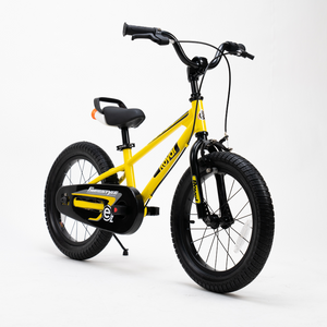 RoyalBaby EZ Freestyle 2 in 1 Balance Bike and Kids Pedal Bike 16'' (16-30)-Yellow