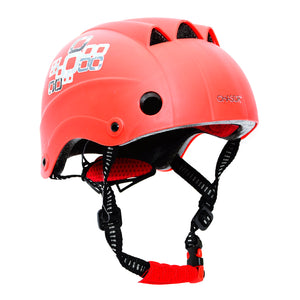 Chaser Kids Active Skate Scooter Bike Helmet-Red