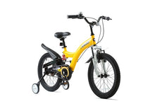 Load image into Gallery viewer, RoyalBaby Kids Bike 16&quot; Yellow for 4-7 Years Old Flying Bear Full Suspension Bike