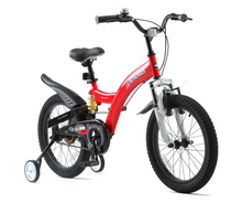 Load image into Gallery viewer, RoyalBaby Kids Bike 16&quot; Red for 4-7 Years Old Flying Bear Full Suspension Bike