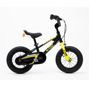 RoyalBaby EZ Freestyle 2 in 1 Balance Bike and Kids Pedal Bike 16'' (16-30)-Black