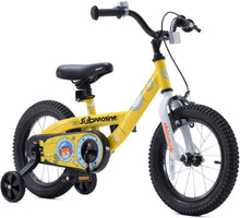 Load image into Gallery viewer, RoyalBaby Chipmunk Kids Bike 16&quot; Yellow for 4-7 Years Old Chipmunk Submarine Bike