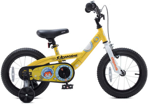 RoyalBaby Chipmunk Kids Bike 16" Yellow for 4-7 Years Old Chipmunk Submarine Bike