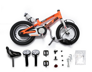 RoyalBaby Space No. 1 Aluminum Kids Bike 16"-Orange
