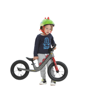 RoyalBaby RAWR Magnesium No Pedal Walking Balance Bike 12" (RB-B5)-Black