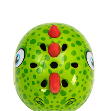 Load image into Gallery viewer, RoyalBaby Rawr Dino Helmet Skate Scooter Bike Helmet for Kids (FUJ-103) -Green