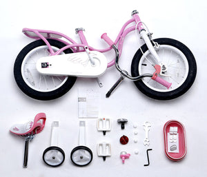 Royalbaby girl's bike little swan outlet