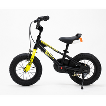 Load image into Gallery viewer, RoyalBaby EZ Freestyle 2 in 1 Balance Bike and Kids Pedal Bike 16&#39;&#39; (16-30)-Black