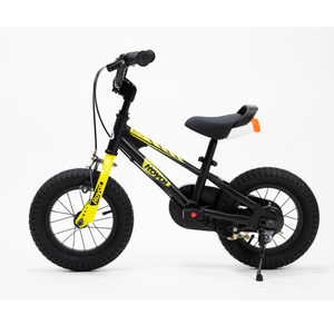 RoyalBaby EZ Freestyle 2 in 1 Balance Bike and Kids Pedal Bike 16'' (16-30)-Black