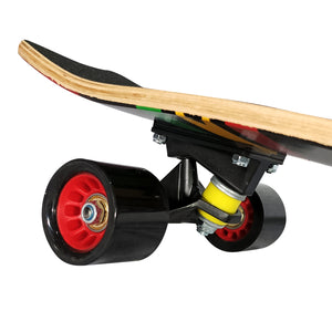 Chaser 28" Wooden Maple Skateboard (E076) -Freedom Ollie