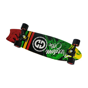 Chaser 28" Wooden Maple Skateboard (E076) -Freedom Ollie