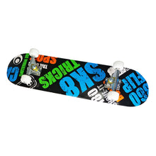Load image into Gallery viewer, Chaser 31&quot; Wooden Maple Skateboard (E124)- SK8 Trick