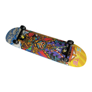 Chaser 31" Wooden Maple Skateboard With Bag Sport & Outdoor Recreation Skateboards (E172) -Monkey King