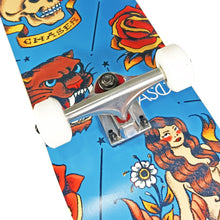 Load image into Gallery viewer, Chaser 31&quot; Wooden Skateboard (V.2)-Tattoo Skull