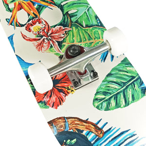 Chaser 31" Wooden Skateboard (V.2)-Topical Skull