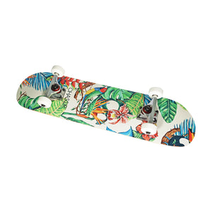Chaser 31" Wooden Skateboard (V.2)-Topical Skull