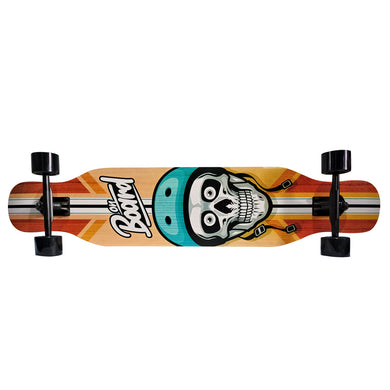Chaser 42'' Outdoor Recreation Longboard (E136) -Skull On Board