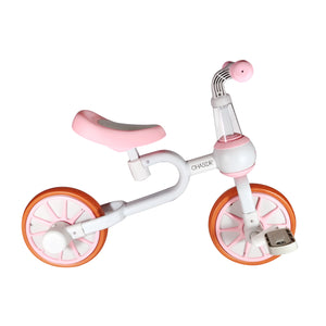 Chaser 3 in 1 Trike Bike for Toddlers 18 Months to 4 Years Old (HD-100B)-Pink/White