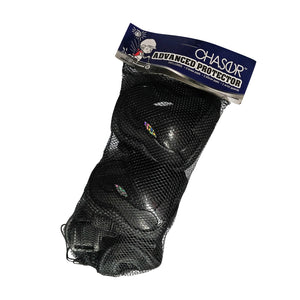 Chaser Kids Advanced Arm Knee Wrist Protectors for Skate Scooter Bike Black