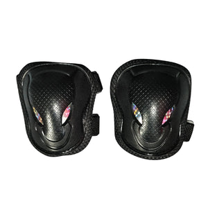 Chaser Kids Advanced Arm Knee Wrist Protectors for Skate Scooter Bike Black