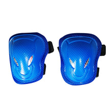 Load image into Gallery viewer, Chaser Kids Advanced Arm Knee Wrist Protectors for Skate Scooter Bike Blue